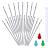 20 Pack Long Sewing Needles, Embroidery Needles Large Eye Stitching Needles, 6.8 inch/17.5 cm Long Needle, Upholstery Needles for Quilting Darning Bead Loom Beading Doll Making Sewing Art Crafts