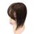 12inch Invisible Human Hair Toppers For Women Thin In Toppers With 3D Air Bangs Straight Hair Bangs Toupee Middle Part Wiglets Hairpieces for Mild Hair Loss Volume Cover Grey Hair (30cm  Dark Brown) 30cm Dark Brown