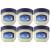 Vaseline Lip Therapy Original Mini White Petrolatum Advanced Moisturizer Relieves Dull and Dry Skin Mini Vaseline Petroleum Jelly Soft & Smooth Vaseline Lips (Pack of 6-0.25 Oz Ea)