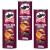 Snack Pack Bundle With Pringles Texas BBQ Sauce 185g (3 Pack)