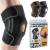 Dr. Brace ELITE Knee Brace with Side Stabilizers & Patella Gel Pads for Maximum Knee Pain Support and fast recovery for men and women-Please Check How To Size Video (Mercury, Large) Large Mercury