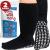 Extra Wide Socks For Swollen Feet, Wide Calf Socks, Diabetic Socks for Women, Hospital Socks for Men With Grips, Lymphedema Socks, Diabetic Socks for Men, Hospital Socks with Grips for Women Black