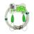 Petest Reflective Tie-Out Cable for Dogs Up to 35/60/90/125/250 Pounds, 15ft 25ft 30ft Length Available 35lbs25ft Green & Silver