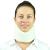 Vive Neck Brace - Foam Cervical Collar - Adjustable Soft Support Collar Can Be Used During Sleep - Wraps Aligns and Stabilizes Vertebrae - Relieves Pain and Pressure in Spine (Black 4" Inch Width)