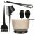 Amotorfly hair dyes hair faerben set 5 pieces of coloring brush hair color accessories double -sided brush fermentation peel colored floors ear covering for hairdressing salon and at home