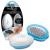 Ped Egg Classic Callus Remover, As Seen On TV, New Look, Safely and Painlessly Remove Tough Calluses & Dry Skin to Reveal Smooth Soft Feet, 135 Precision Micro-Blades, Traps Shavings Mess-Free White