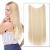 Silk-Co hair extension with rubber band smooth extensions with invisible cord synthetic hair part such as real hair hair sealing hair extensions for women bleach 50cm 50 cm bleach