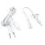 TensCare iTouch Sure and Elise Replacement Lead Wire Set with Plastic Connector (Eligible for VAT relief in the UK) New