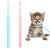 2 pieces of dog toothbrush 360-degree toothbrush made of soft silicone for pets dental care dental care for cats oral hygiene for pets deep cleaning set for the oral cavity (small)