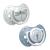 LOVI Dynamic Pacifier 18+ Months Silicone BPA-free Botanic Collection 2 Pack Blue 18+ Months Green