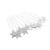 yueton 10pcs Bling Rhinestone Star Wedding Bridal Crystal Hair Pins Clips Women Headwear Hair Accessories
