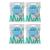 DENTTABS Toothpaste Tablets Without Fluoride (4 x 125 pcs.) Mild and Pleasant Fluoride-Free Vegan Natural Cosmetics