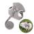 Adjustable Rabbit Leash Rabbit Leash Rabbit Accessories Cat Harness Set with Lead Pet Harness and Lead for Bunny Cat Little Pet Walking 27-35 cm 1.20 m
