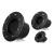 Aquaforte ABS implementation with counter -flange 110 mm (inside diameter) double inner adhesive connection including galvanized screws black