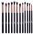 MSQ 12PC's eye make-up brush smoky eyeshadow contour kit soft hair for eyeshadow eyebrow eyeliner blending preferably for Christmas gifts-rose gold rose gold1