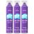 Aussie Instant Freeze Hairspray with Jojoba & Sea Kelp Strong Hold - Pack of 3 - 10 Fl Oz.
