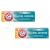ARM & Hammer Truly Radiant Bright & Strong Fluoride Anticavity Toothpaste Fresh Mint 4.3 oz (Packs of 2) 4.3 Ounce (Pack of 2)