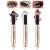 Miioto Eyeshadow Stick Set 3 PCs Shadow Makeup Pen Cream Pencil Crayon Eyeshadow Pen With Brush Eye Brightener Stick Waterproof Smoky Eyeshadow Set (02)
