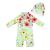upandfast Baby Girl One Piece Swimwear Suits with Sun Hat Toddler Swimsuits UPF 50+ Sun Protection 6-9 Months Light Green