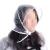 SelfTek 2 Pcs Rain Bonnet with Visor Clear Plastic Rain Hats  Waterproof Rain Scarf Protect Hairstyle for Women Lady (White)