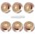 Replacement Heads for Flawless, Facial Hair Removal Replacement Heads for Women, Compatible with Finishing Touch Flawless Facial Hair Remover, Double Halo Replacement Heads Gen 2 6 Count