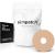 SIMPATCH Universal Adhesive Patch 0.8-Inch Hole (30-Pack) Waterproof Adhesive CGM Tape Multiple Color Options Beige