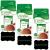 Stevia Sweetener Sugar Free Bundle with Truvia Tablets 3 x 100 pcs Plant-Base Diabetic Sweets and 3 x Wishesla Black Reusable Waterproof Label Stickers