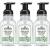 J.R. Watkins Foaming Hand Soap Pump with Dispenser Moisturizing All Natural Hand Soap Foam Alcohol-Free Cruelty-Free USA Made Use as Kitchen or Bathroom Soap Vanilla Mint 9 fl oz 3 Pack Vanilla Mint 9 Fl Oz (Pack...