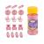 G nthart 16 sugar figures for baptism & baby shower with PINK sprinkles