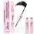 Missicee Bond and Seal Lash Glue 2 in 1 for DIY Cluster Lashes Lash Bond and Seal Super Strong Hold 72 Hours Latex Free Waterproof Mascara Wand Lash Glue for Sensitive Eyes