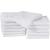 Amazon Basics Cotton Washcloths 30L x 30W cm 12-Pack White 12-Pack White