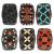 TIMESETL Beads Hair Combs 6 pcs Elastic Magic Wood Beads Double Hair Comb Clip Stretchy Hair Accessories for Women Girls