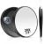 MIYADIVA 30X Magnifying Mirror  Small Magnifying Mirror with Suction Cup and Tweezers  As a Travel Mganifying Mirror  Compact Mirror Set for Plucking Eyebrows 3.5 Inches