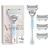 Venus Satin Care women's razor for the intimate area - 4 replacement blades razor + 4 blades