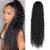 Drawstring Ponytail Extension 30 inch Long Curly Ponytail Hair Extension Synthetic Hairpiece for Women(1B# 30 inch) 30inch-1B#