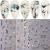 JMEOWIO 8 Sheets Marble French Tip Nail Art Stickers Decals Self-Adhesive Wave Line Nail Supplies Nail Art Design Decoration Accessories