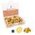BEADNOVA 50PCS Butterfly Clutch Metal Pin Backs Pin Backings for Lapel Pins Pin Clips (Gold  50 pcs)