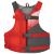 Stohlquist FIT Youth (50-90 Lbs) High Mobility PFD Life Jacket Vest - Coast Guard Approved for Kids, Lightweight Buoyancy Foam, Fully Adjustable for Children & Juniors | Red & Gray, (QF1850610J)