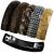 Elcoho 6 Pack Retro Large Hair Barrettes Simple Automatic Hair Clip French Clip Barrettes for Women Ladies 6 Colors (Colors D)