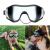 NVTED Dog Sunglasses Dog Goggles, UV Protection Wind Protection Dust Protection Fog Protection Pet Glasses Eye Wear Protection with Adjustable Strap for Medium or Large Dog (Pack of 1)