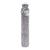 Revitale Extra Long Hot Water Bottle Pom Pom Soft Fur Cover - 72cm / 2L (Slate Grey)