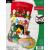 Bucilla Felt Applique Stocking Kit  Holiday Hearth 18 Felt Applique Stocking Making Kit  Perfect for DIY Needlepoint Arts and Crafts  89486E