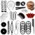 Jingxinxin Hair Styling Set 20 Pcs DIY Women Hair Accessories Braid Girls Hairstyle Maker Tool Hairpin Holding Magic Braiding Twist Curler Tool Kit Pull Hair Needle 