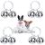 Leikedun 4 Set Loud Dog Cat Collar Bells Metal Pet Bells for Collars Pet Tracker Bells Pets Collar Charm Pendant Bells Vintage Small Bell for Pets Pendant Key Rings Silvery