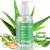 Aloe vera gel 100% pure - 280ml for face body hair natural soothing nourishing moisturizer for dry & strained skin sunburn after sun lotion 280 ml (1 Pack)