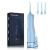 TOVENDOR Electric Water Flosser, Cordless Dental Oral Irrigator - 3 Modes, 3 Tips for Family Hygiene (300ML, Waterproof Waterflosser) Z-light Blue