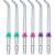 Frienda Replacement Classic Jet Tips Dental Water Jet Nozzle Accessories Compatible with Water Flossers (Like WP-100) and Other Oral Irrigators (6 Pieces)