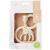 Sophie la girafe Baby Teething Ring 100% Natural Rubber Phthalate-free Easy to Grip Baby Teether Suitable for Newborn Babies Single Sophie La Girafe Teething Ring (Gift Box)