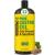 Pure Cold Pressed Castor Oil - Big 32 fl oz Bottle - Unrefined & Hexane Free - 100% Pure Castor Oil for Hair Growth, Thicker Eyelashes & Eyebrows, Dry Skin, Healing, Hair Care, Joint and Muscle Pain 32 Fl Oz (Pack of 1)