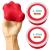 Vive Therapy Putty, Occupational Hand Tools (2 Pack) - Sensory Stress Relief - for Physical Exercise, Finger Pain, Grip Strength, Rehab, Arthritis, Adults, Forearms, Fidgeting, Motor Skills Red (X-firm)